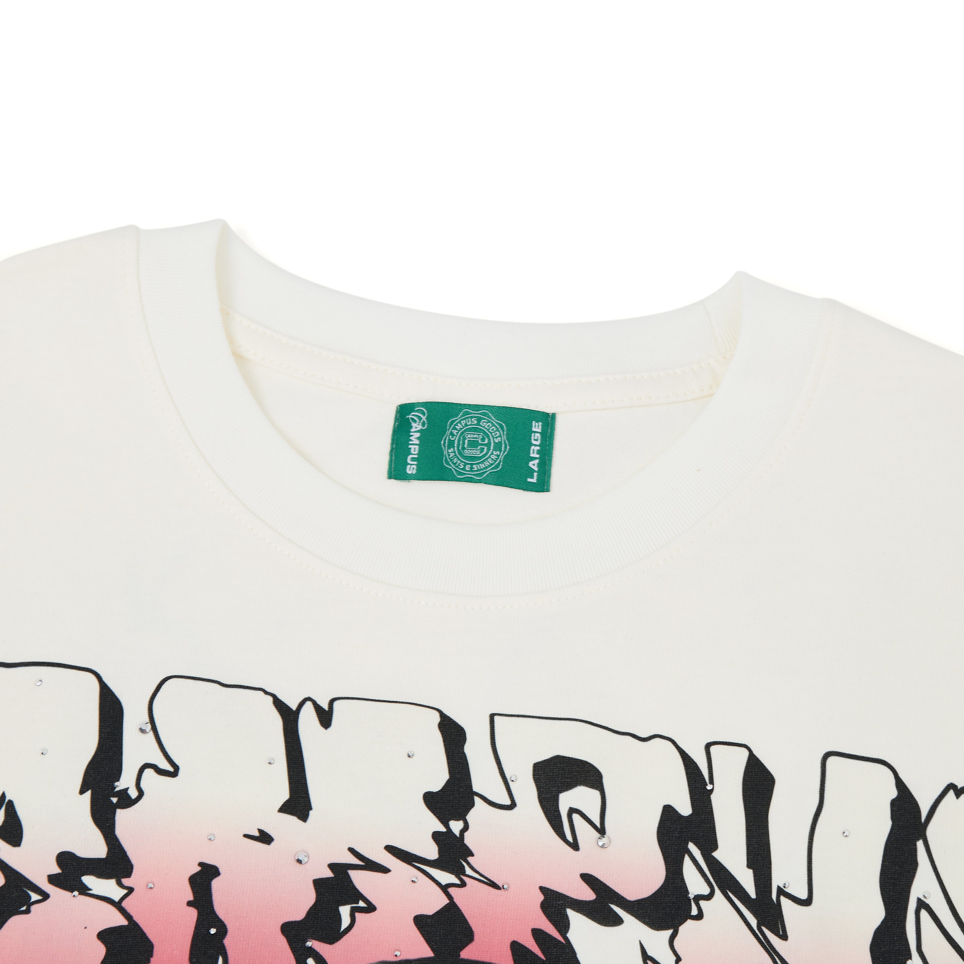 Static Tee (Cream)
